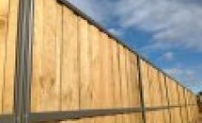 Temporary Fencing Suppliers Lap and Cap Timber Fencing Kwikfynd